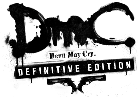 1418667121 Dmc De Final Logo Black - Devil May Cry Dmc Ps4 (600x426), Png Download