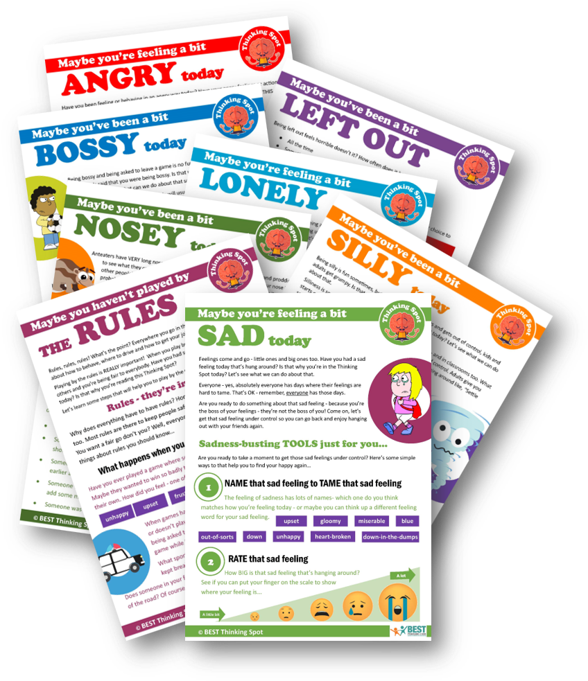 Thinkings Spots - Child (872x1000), Png Download