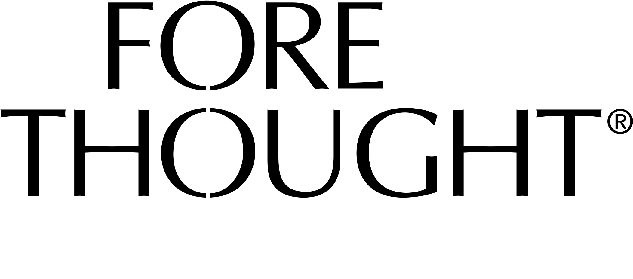 Fore Thought Logo Black And White - Hugo Highmark Blue Shield (2400x2400), Png Download