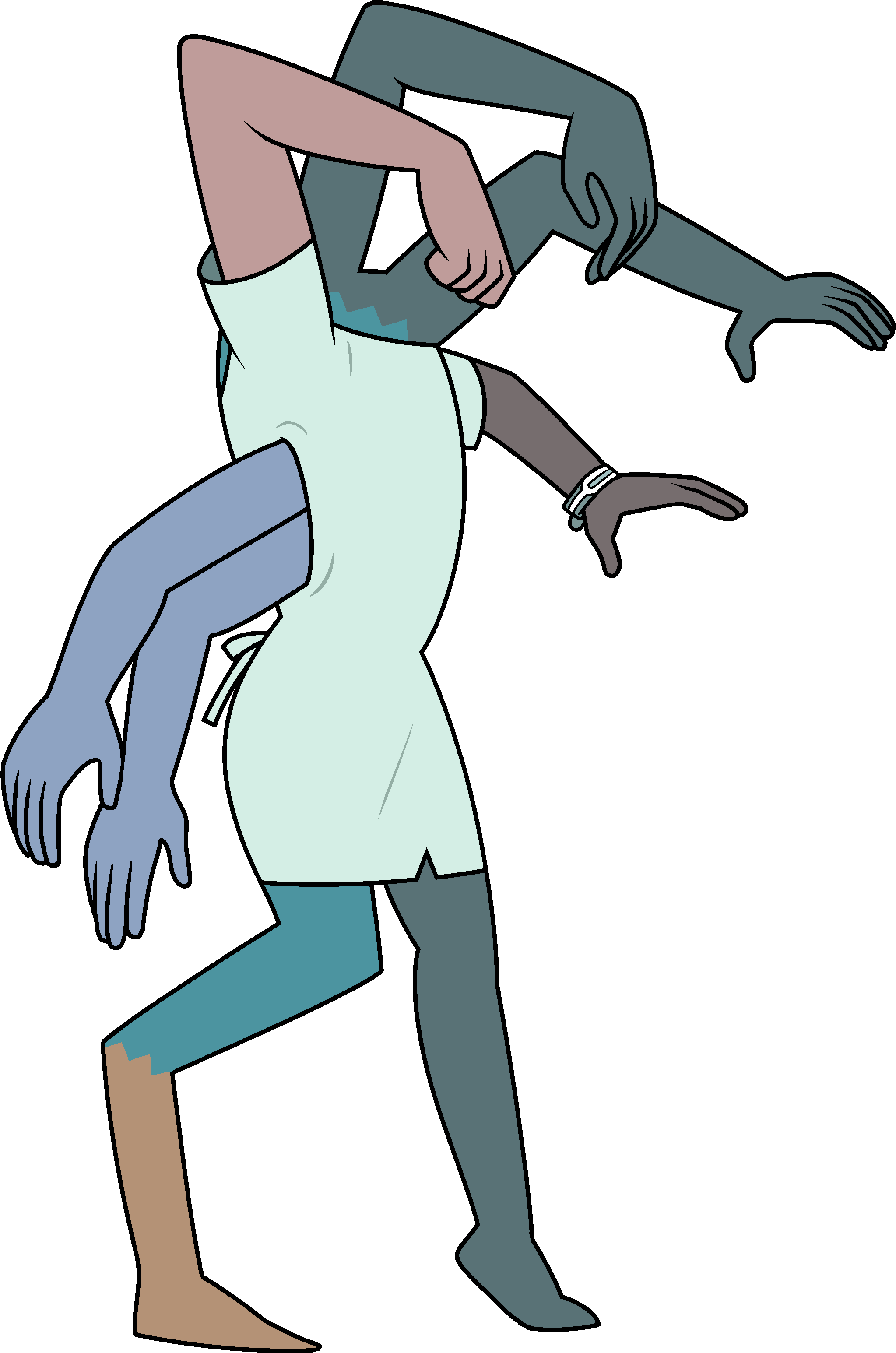 Bed Cluster By Lenhi - Steven Universe Fusion Monsters (2250x3300), Png Download