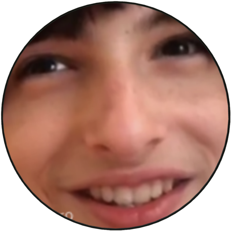 Finn Wolfhard - Close-up (480x480), Png Download