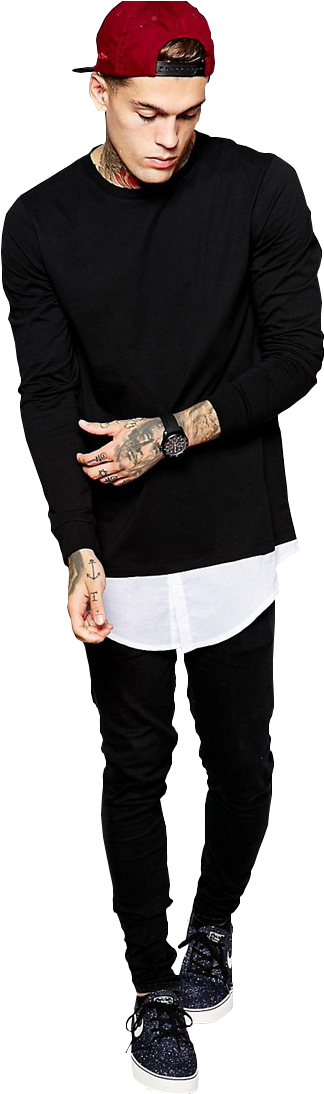 Report Abuse - Stephen James Outfit (870x1110), Png Download
