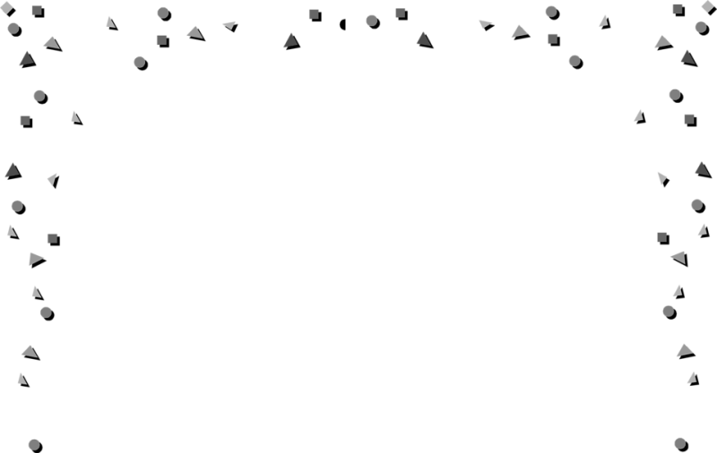 Http - //image - Ourclipart - - Black And White Confetti Border (800x506), Png Download