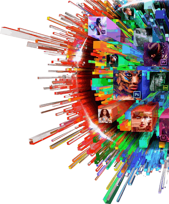 Adobe Creative Cloud Logo Png Download - Adobe Creative Cloud For Teams - All Apps - Subscription (670x800), Png Download