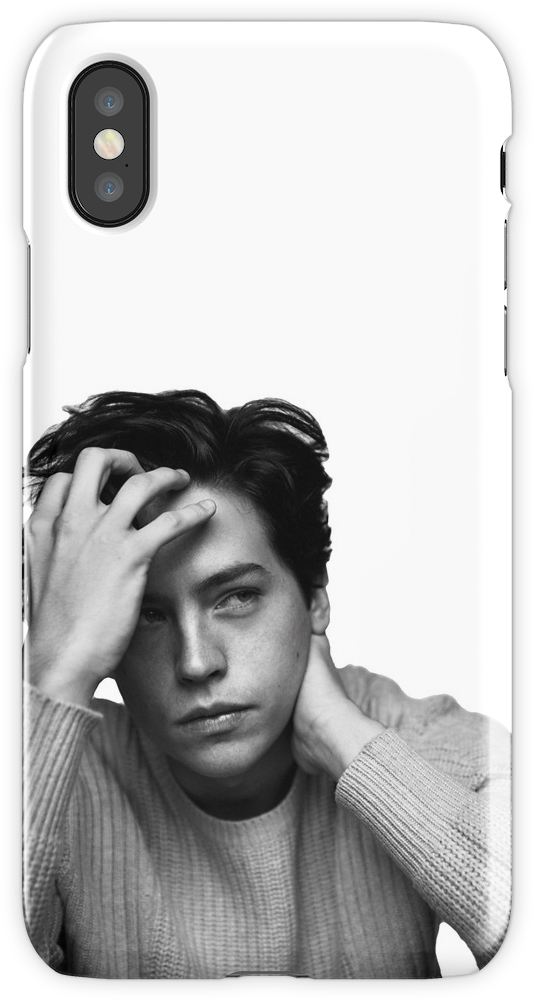 Cole Sprouse Iphone X Snap Case - Cole Sprouse Iphone Case (750x1000), Png Download