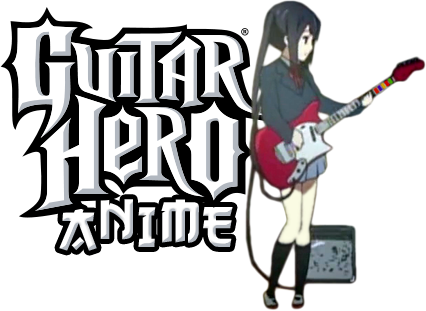 Anime Is A Fan Project Dedicated To Putting Some Of - Guitar Hero Smash Hits Logo (426x311), Png Download