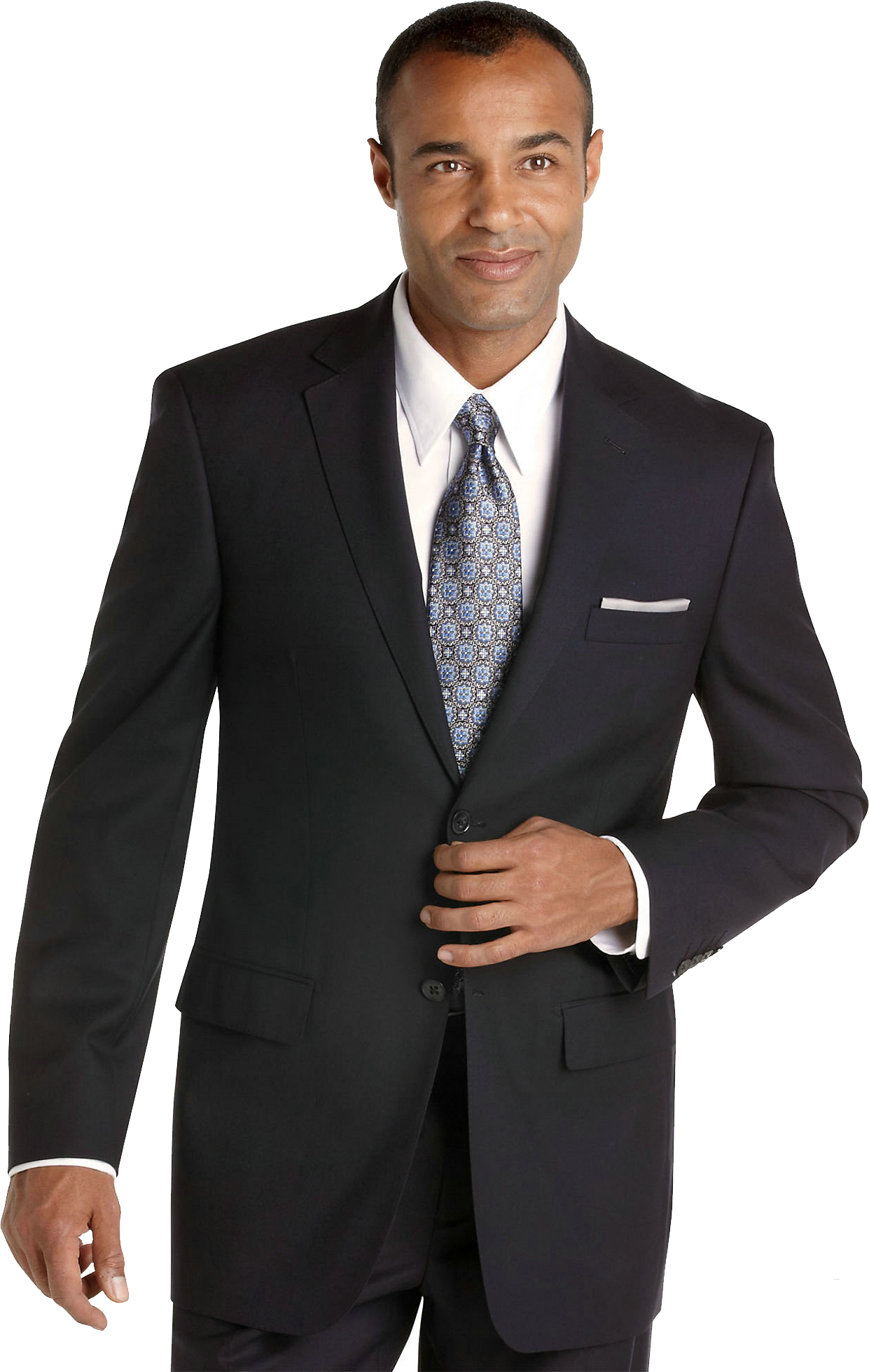 Black Man In Suit Png (1241x1960), Png Download