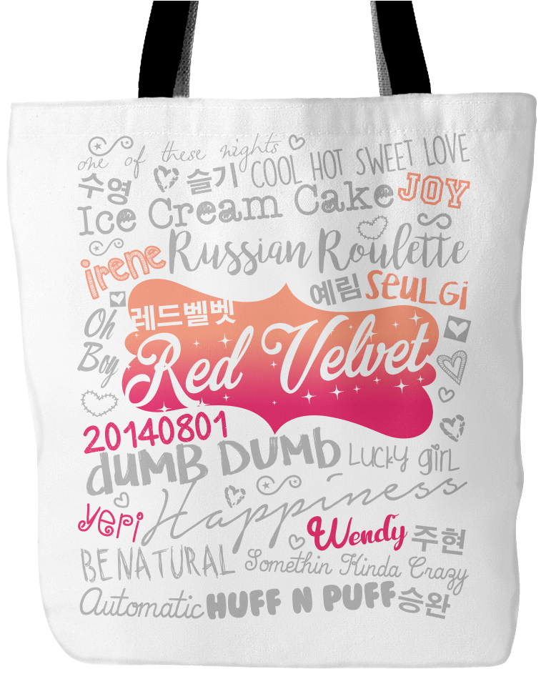 Red Velvet "collage" 2016 Tote Bags - Tote Bag (1024x1024), Png Download