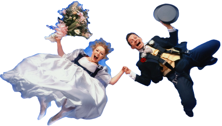 "take-off" - You're Taking The Plunge!, Wedding Greetings Card (759x431), Png Download