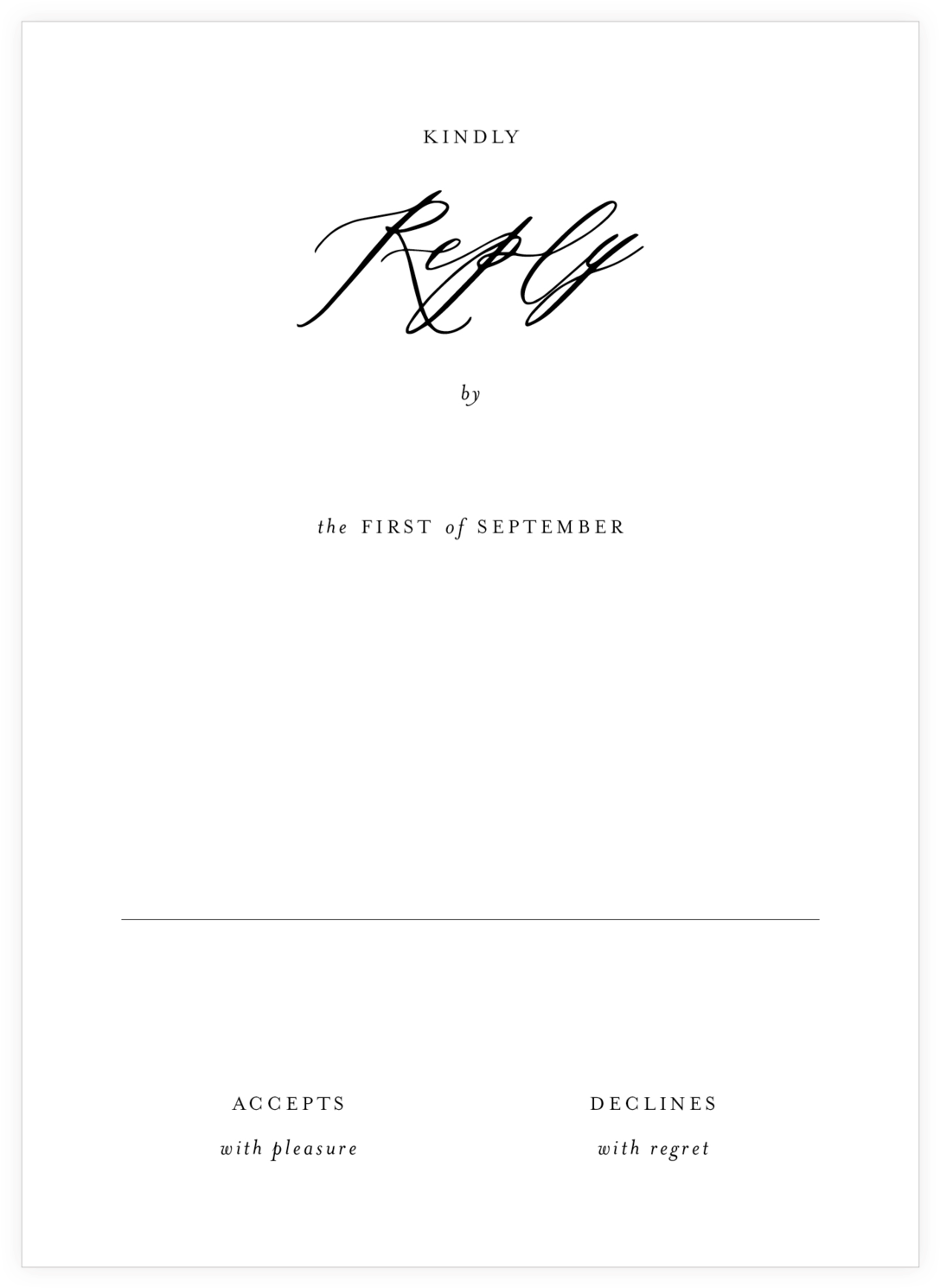 Estate Rsvp & Envelope (2500x2500), Png Download