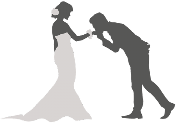 Groom Png Transparent Images - Bride And Groom Logo Png (640x480), Png Download