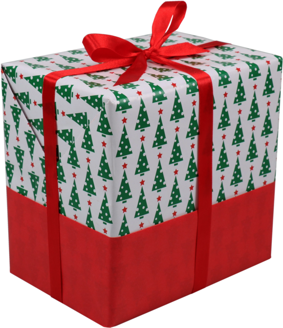 Lovly® Gift-wrapping Paper, 30cm, 200m, Christmas Tree, - Lovly Cadeaupapier, 50cm, 200m, Christmas Tree, 2378, (640x640), Png Download
