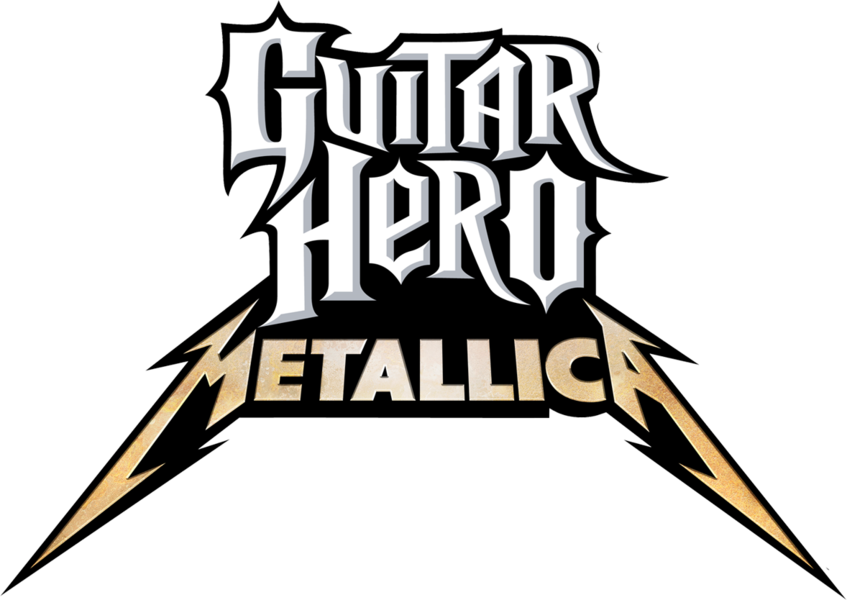 Share This Image - Logo Guitar Hero Metallica (847x600), Png Download