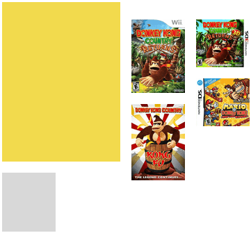 Donkey Kong Country - Donkey Kong Country Returns Wii (436x381), Png Download