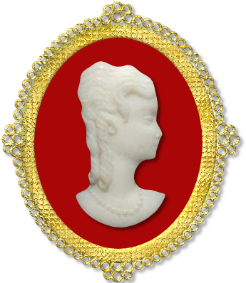 Vintage Lacy Picture Frame Tutorial - Pendant (640x400), Png Download