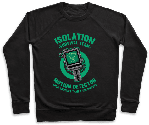 Isolation Survival Team Motion Detector Pullover - Smoking Weed Status Hd (484x484), Png Download