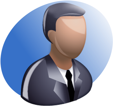 People P Icon Blue - Illustration (380x360), Png Download