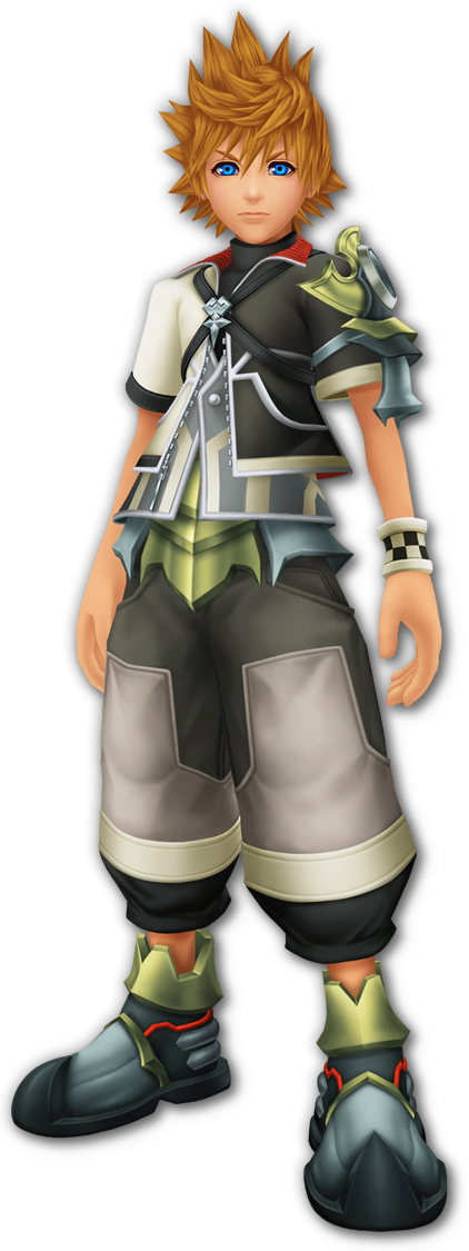 Kingdom Hearts Birth By Sleep Ventus (422x1125), Png Download