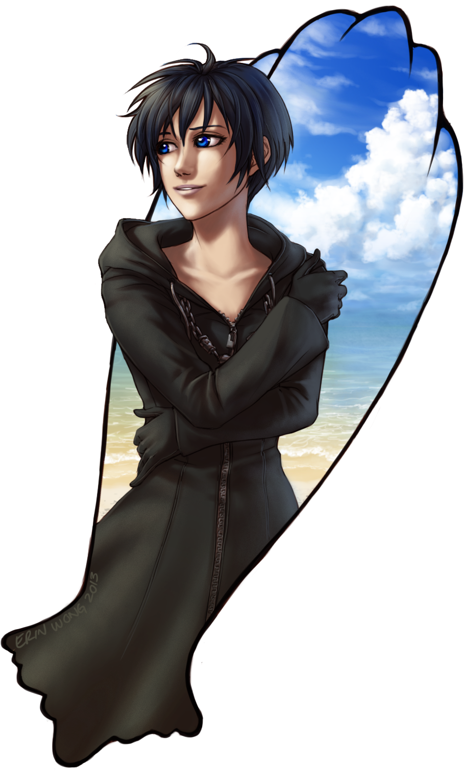 Download Image Kingdom Hearts Xion Seashell PNG Image with No