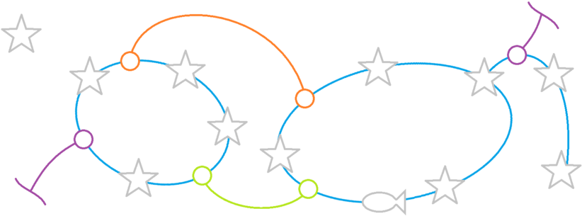 320 × 135 Pixels - Party Hat Coloring Page (1024x431), Png Download