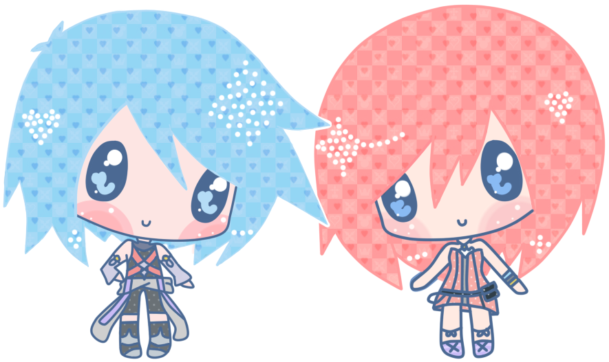 Kh Aqua Kairi By Moki-lu - Aqua (904x548), Png Download