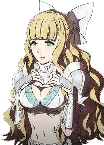 Elegant Fire Emblem Azura Wallpaper Charlotte Fe Tumblr - Fire Emblem Fates Charlotte (344x481), Png Download