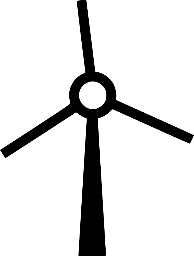 Wind Turbine - - Windmill (744x980), Png Download