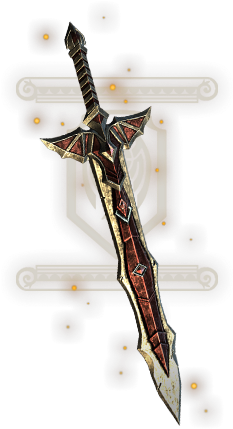 Collection Content Foreground Artifactgear Guardian - Neverwinter Golden Dragon Longsword (260x465), Png Download
