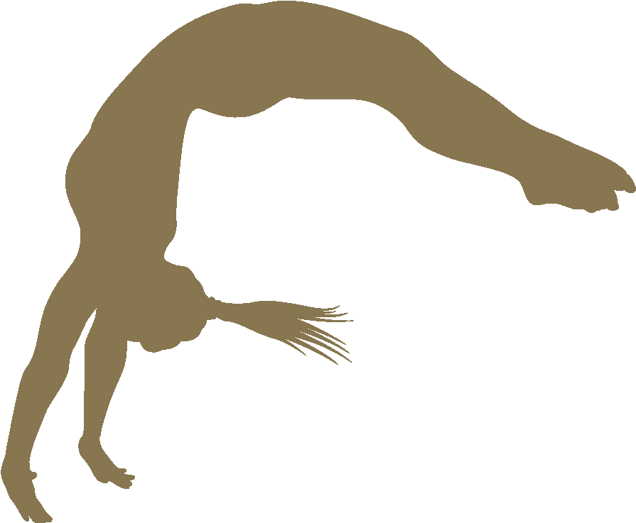 Free Download Gymnastics Flip Silhouette Clipart Artistic - Gymnast Silhouette On Bars (980x915), Png Download