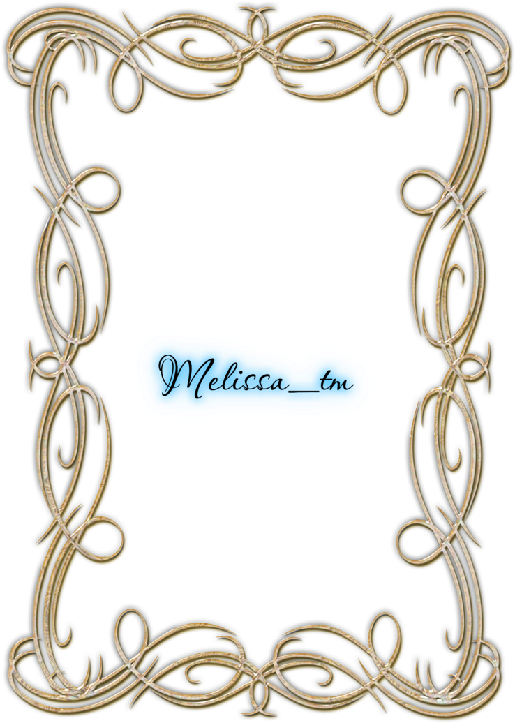 19 Swirl Frame Image Freeuse Huge Freebie For - Gold Swirl Frame Png (755x1057), Png Download