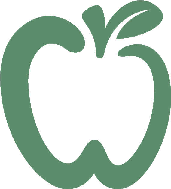 Dark Green Apple Overlay Logo - Washington Business Bank (600x666), Png Download
