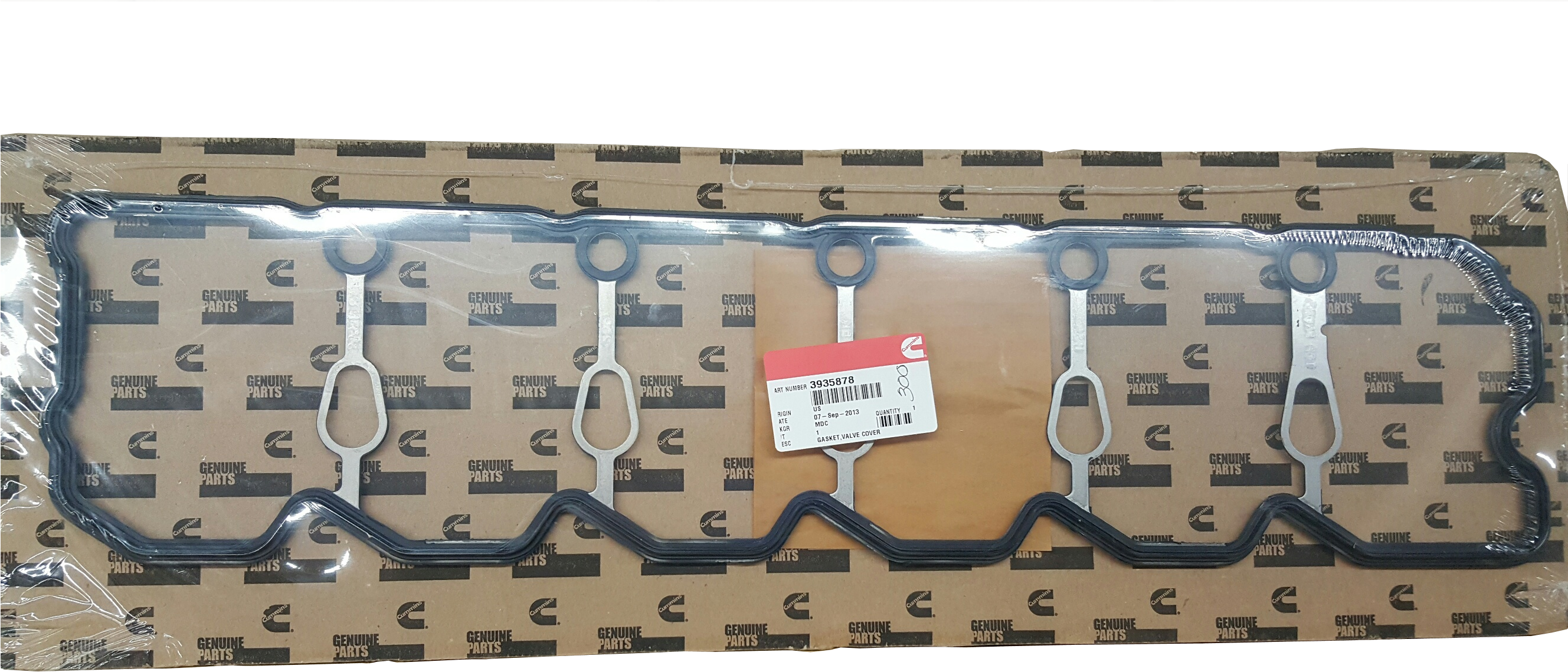 5-02 Dodge - 04.5 Dodge Cummins Valve Cover Gasket (2656x1494), Png Download