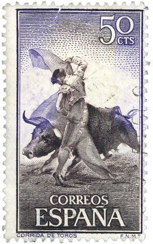 Vintage Stamp From Spain Aka Espana - Spain Postage Stamps Png (317x501), Png Download