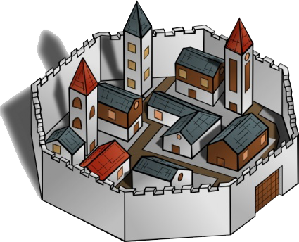 Fantasy City Clipart Png - Create Your Own Game With Rpg Maker Mv (425x344), Png Download