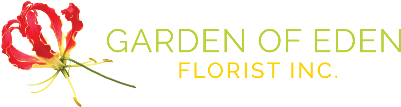 Garden Of Eden Florist Logo - Pennsylvania (1370x398), Png Download