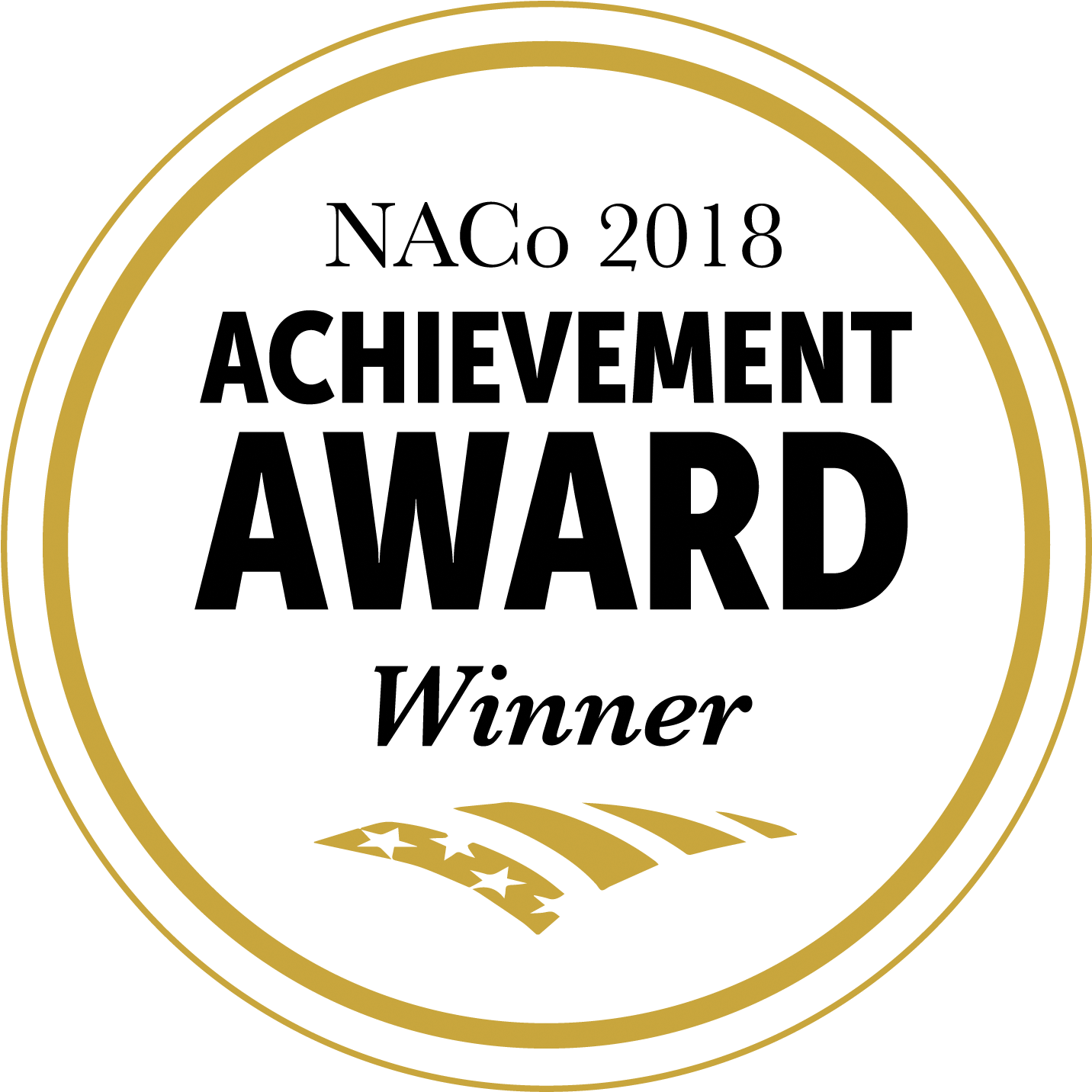 Promoted Civic Engagement And Encouraged Literacy Are - Naco Award 2017 (1803x1559), Png Download