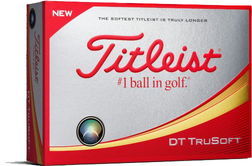 4444444 - New Titleist Dt Trusoft (600x419), Png Download
