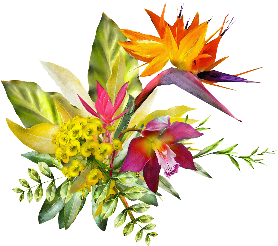 Hand Painted Cartoon Yellow Small Yellow Flower Png - Flower (1024x884), Png Download