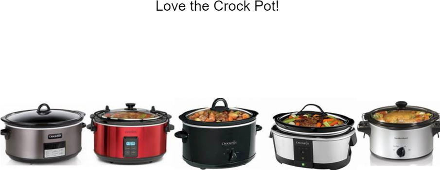 Crock-pot Manual Slow Cooker, Black Scv700b-cn (905x362), Png Download
