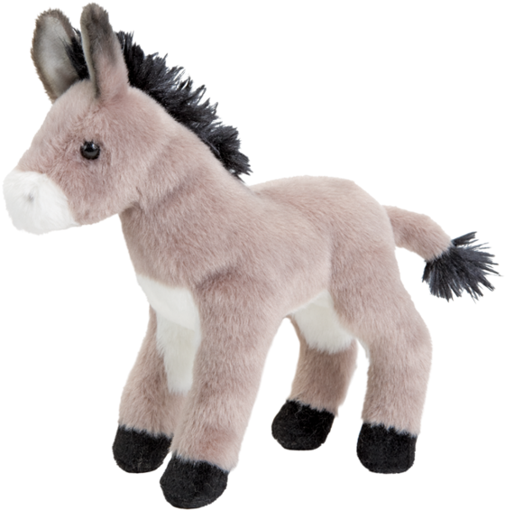 Douglas Bordon Burro - Stuffed Donkey (600x600), Png Download