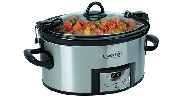 Enter Today For A Chance To Win A Crockpot Cooker Dealmaxx - Crock-pot Cook & Carry Sccpvl610-s Slow Cooker (600x315), Png Download