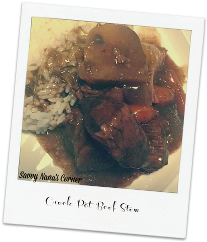 Crock Pot Beef Stew - Father's Day (421x490), Png Download