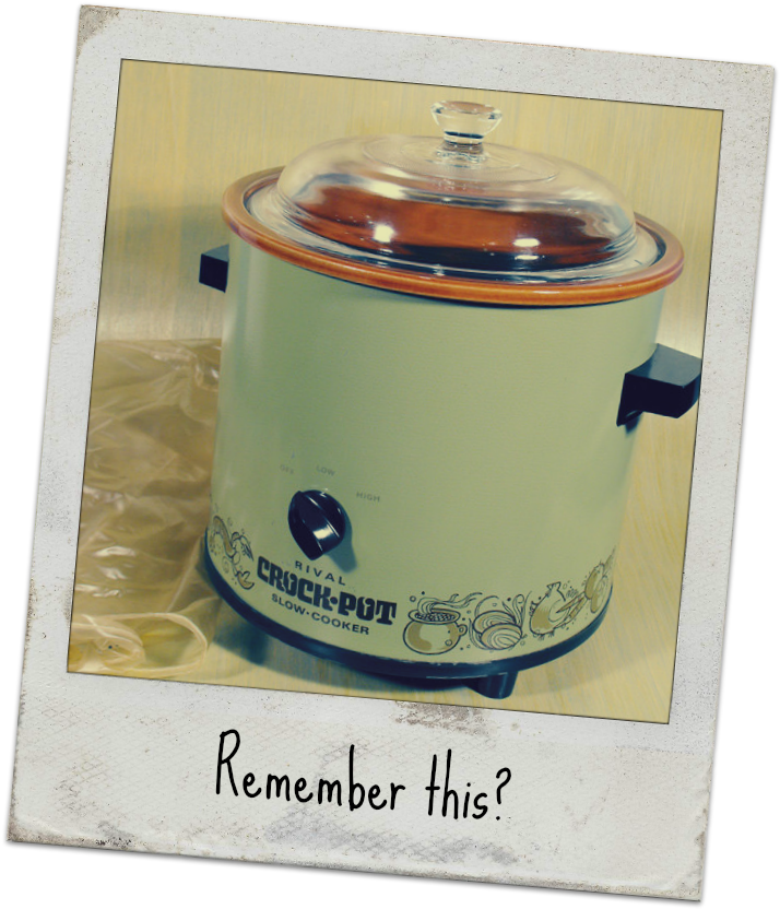 Now I Love Cooking In The Crock-pot - 1970s Crock Pot (722x842), Png Download