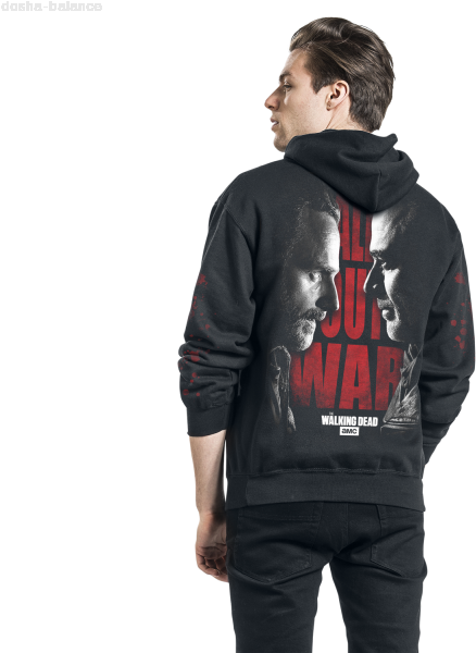 All Out War - Hoodie (600x600), Png Download