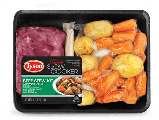 Slow Cooker Meal - Tyson Slow Cooker Creations (655x547), Png Download
