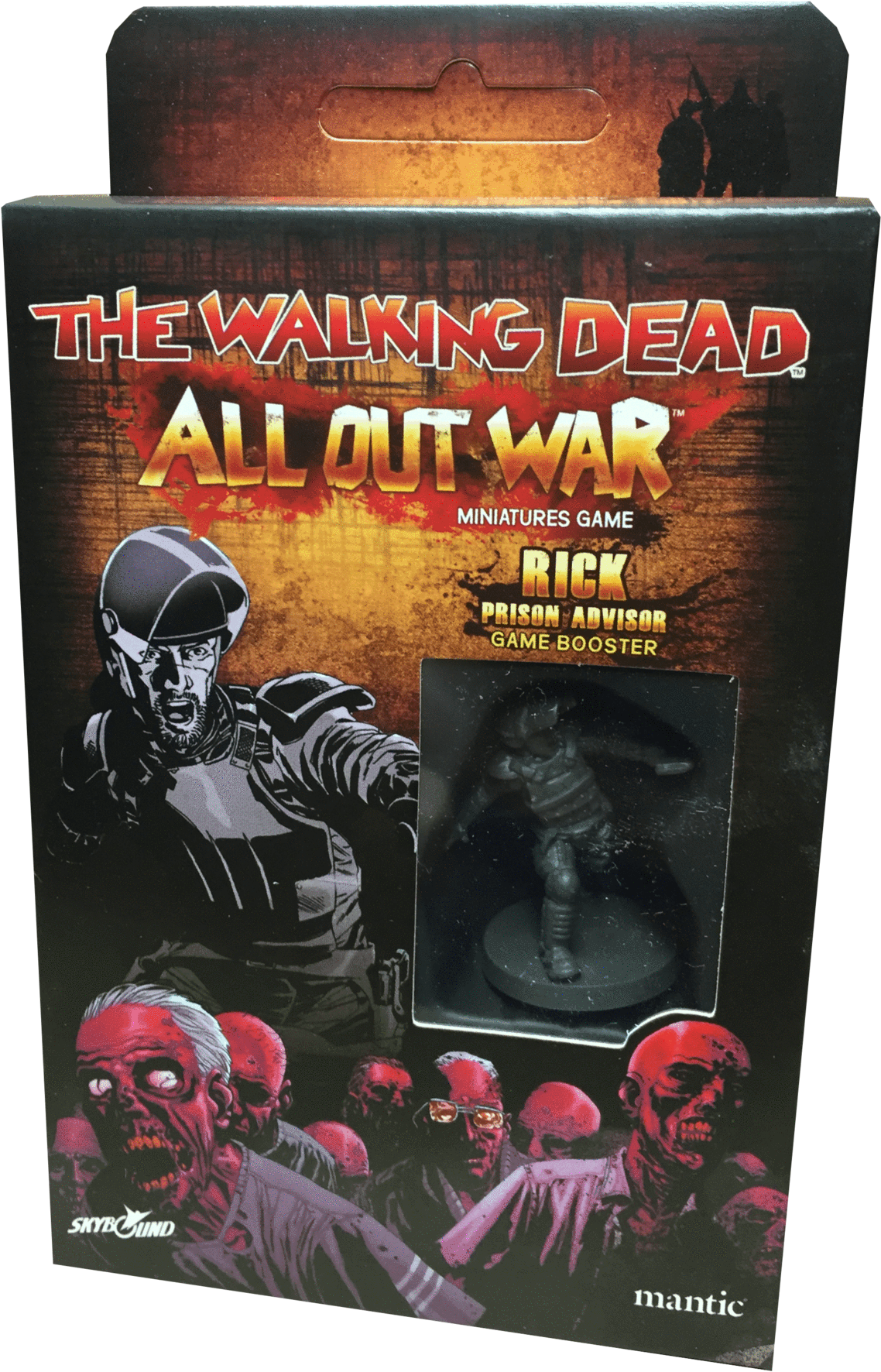 Walking Dead: All Out War - Rick Prison Advisor Booster (1200x1843), Png Download