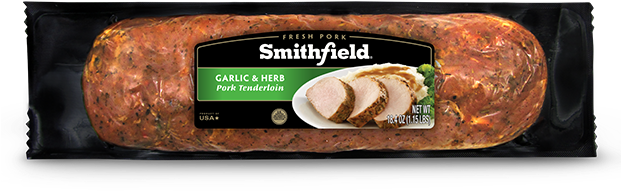 Smithfield® Marinated Pork Recipes For Slow Cooker - Smithfield Golden Rotisserie Flavor Pork Tenderloin (620x450), Png Download