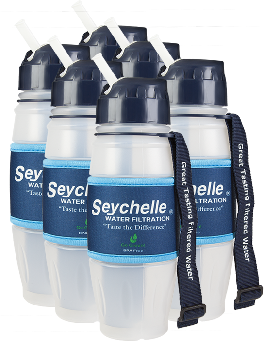 Seychelle® Extreme Survival Water Bottles - Jim Bakker Water Bottles (543x717), Png Download