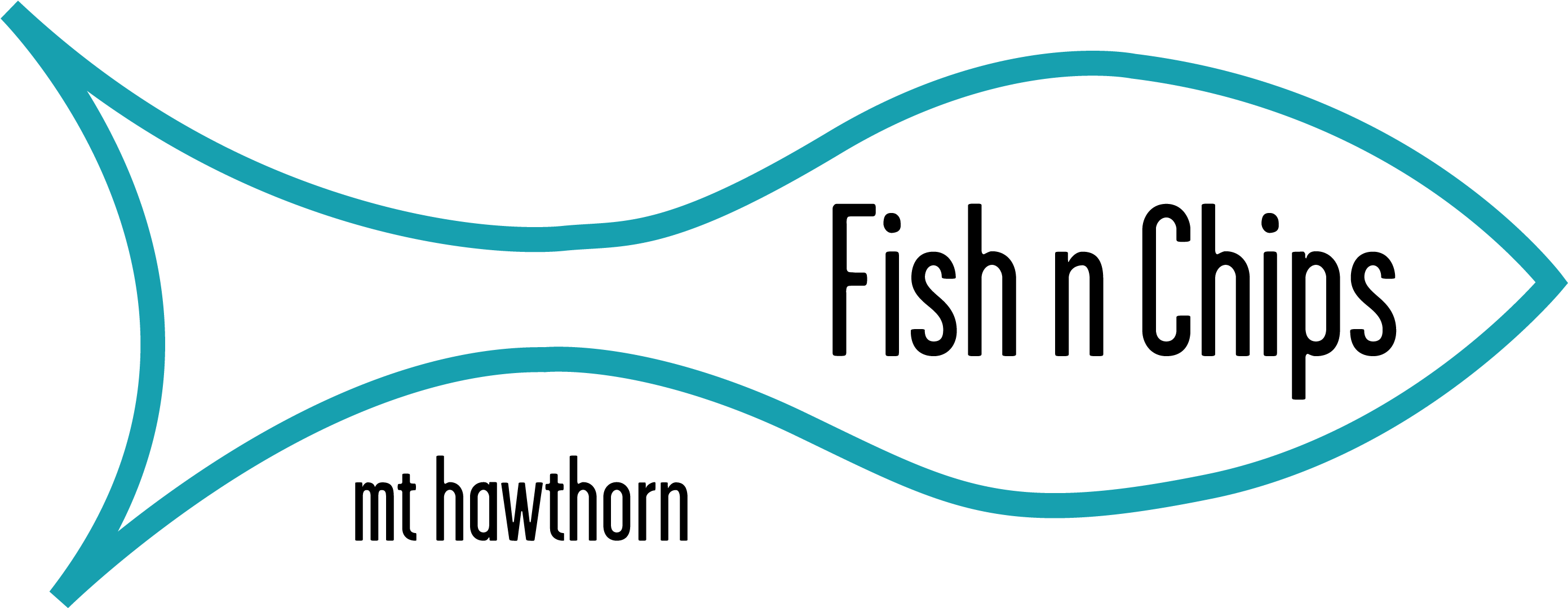 Mount Hawthorn Fish And Chips - Mount Hawthorn Fish & Chips (2806x1091), Png Download