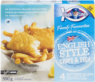 Image - High Liner Fish And Chips (380x380), Png Download